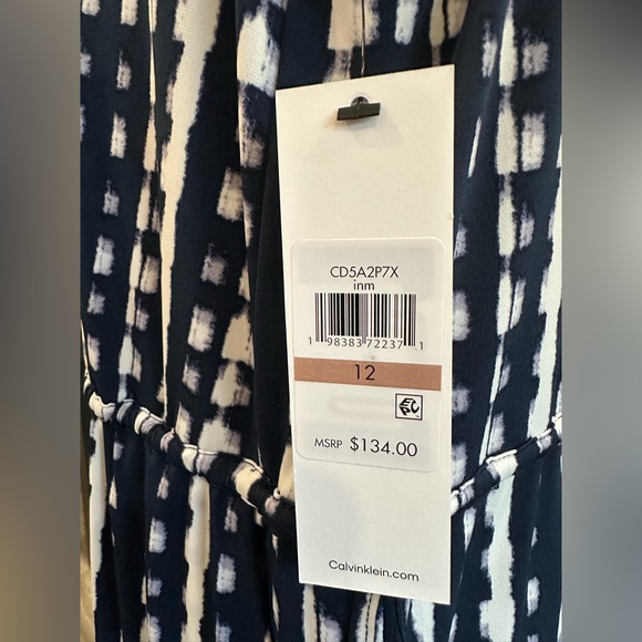 Calvin Klein Printed Jumpsuit NWT - Picture 7 of 15